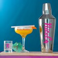 Personalised Pornstar Martini Cocktail Shaker Set With Glass, Shot Glass & Cocktail Recipe | Home Bar | Passionfruit Martini Cocktail Set