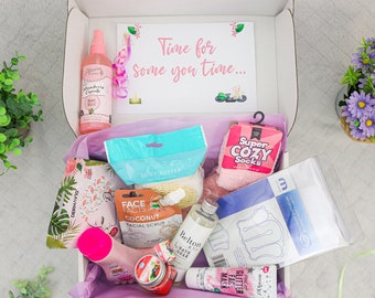 Teens Pamper Hamper Gift Set para adolescente adulto / Regalo de Navidad para ella / Regalo de cumpleaños para niñas / Spa en casa Kit / Regalo de mimos para damas