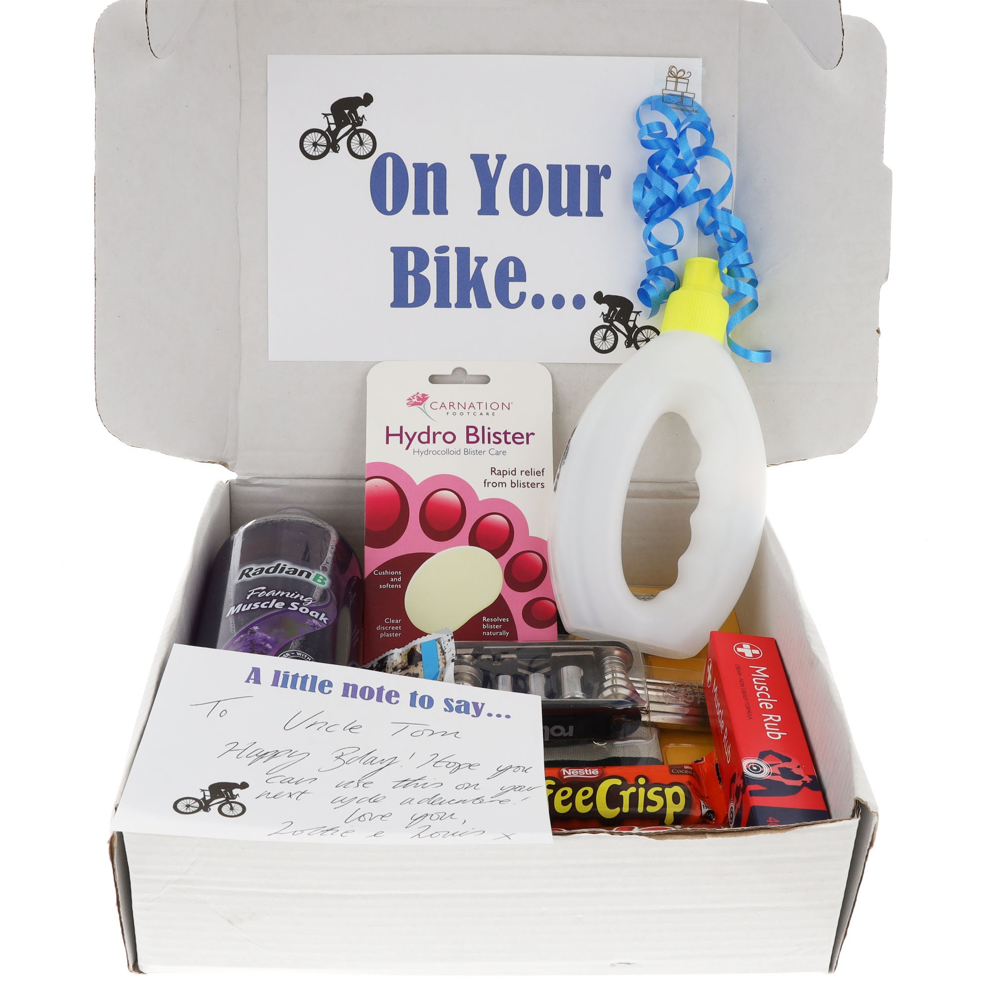 Cyclist Gift Box Complete Essentials Kit Cycle Lover Box Etsy