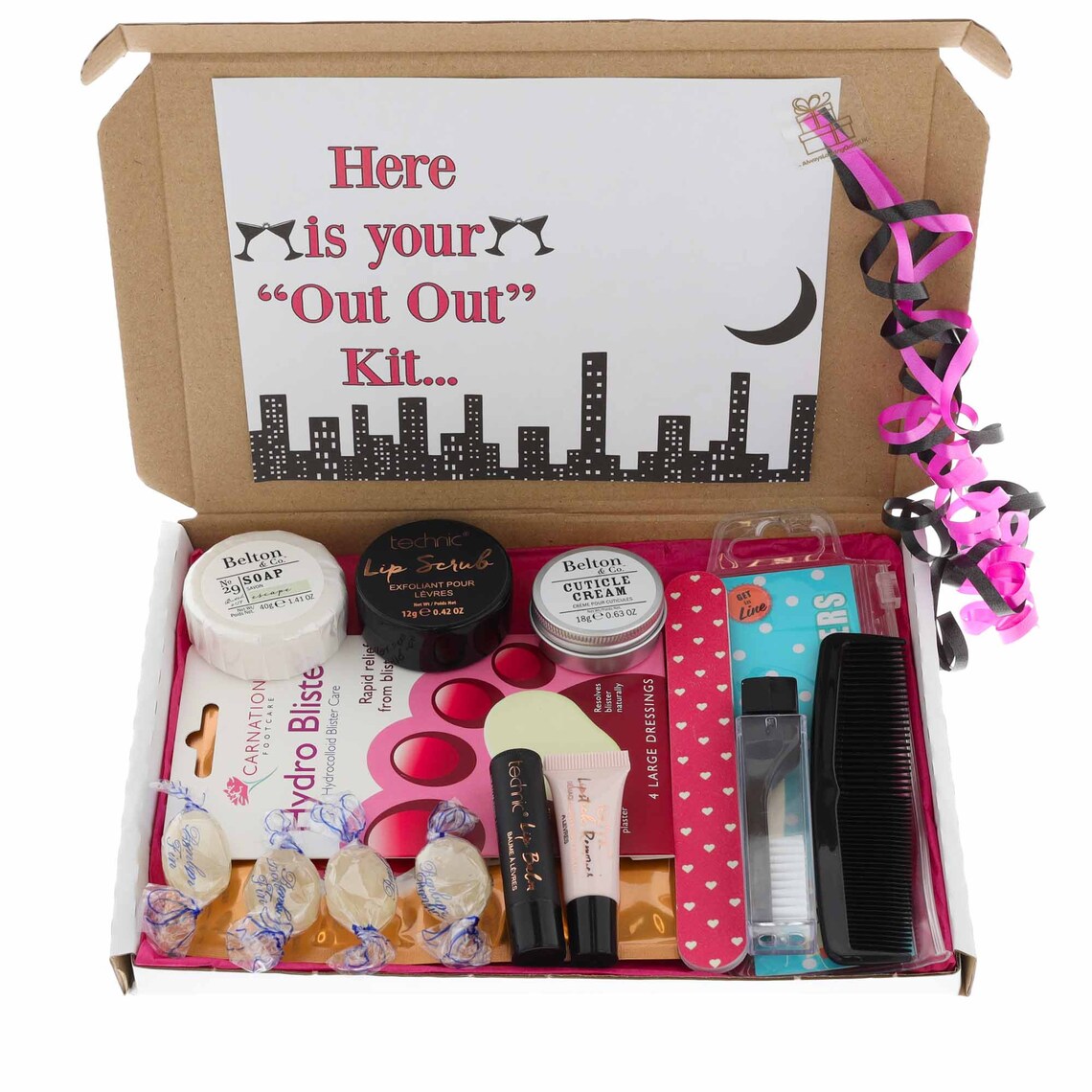 Night Out Essentials Box Girls Night Out Hen Night Sleepover Etsy