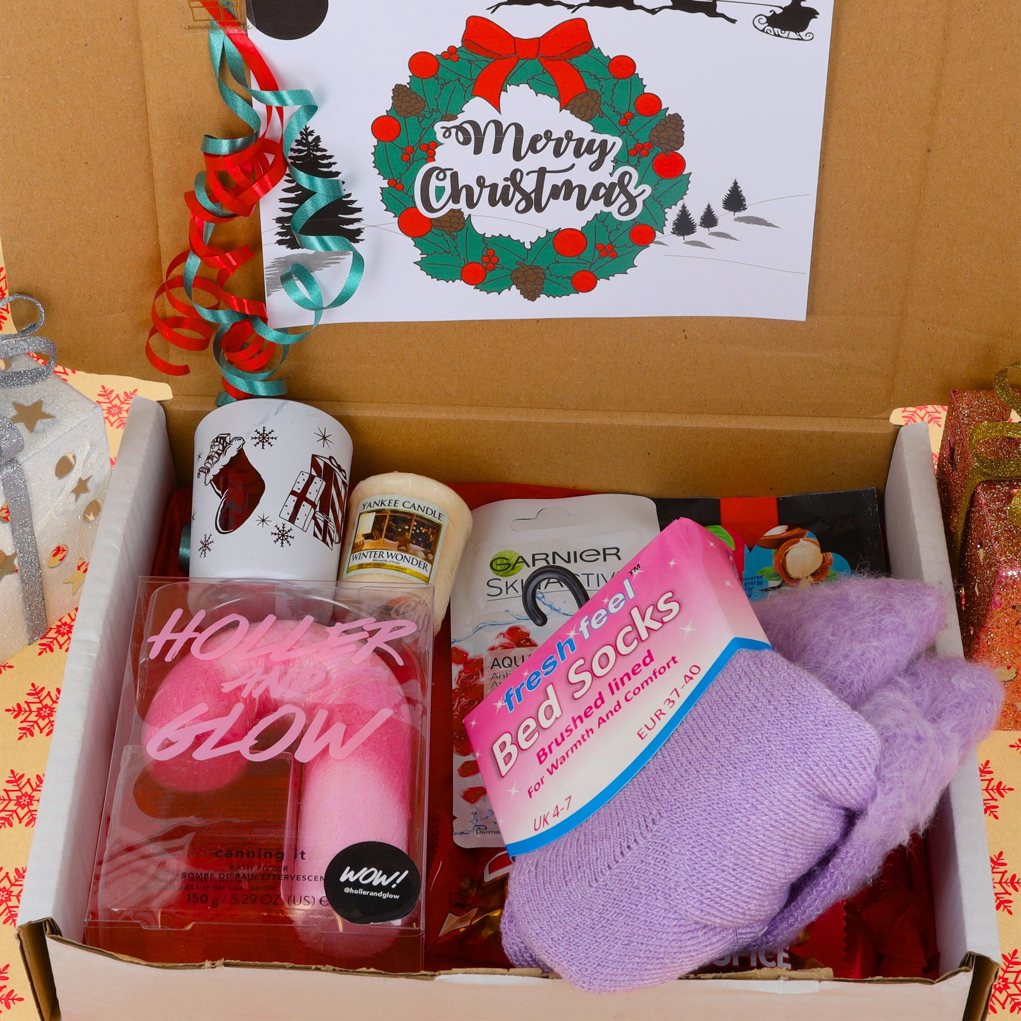 Ladies Luxury Christmas Pamper Hamper Yankee Candle Me Time Etsy