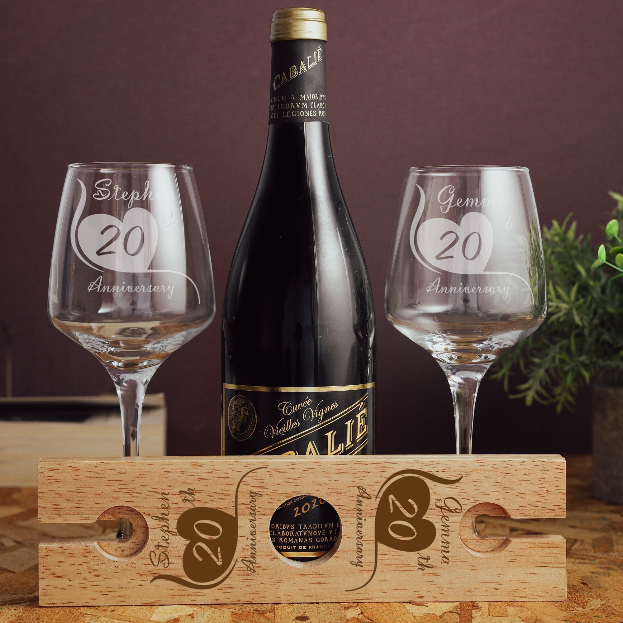 Saco Vinho Julont - Presente Noivado E Casamento Com Cartão
