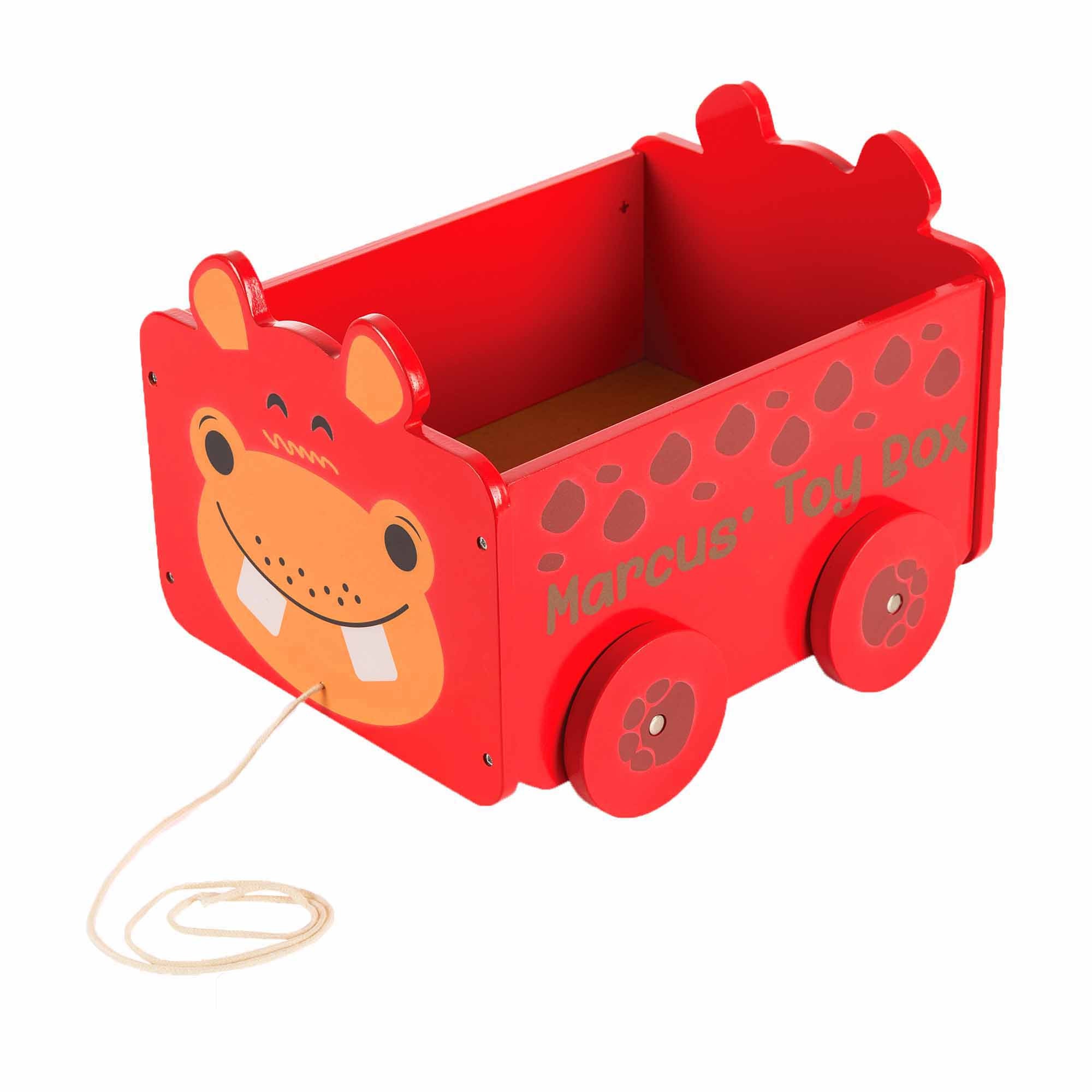 Wooden Toy Box -  UK