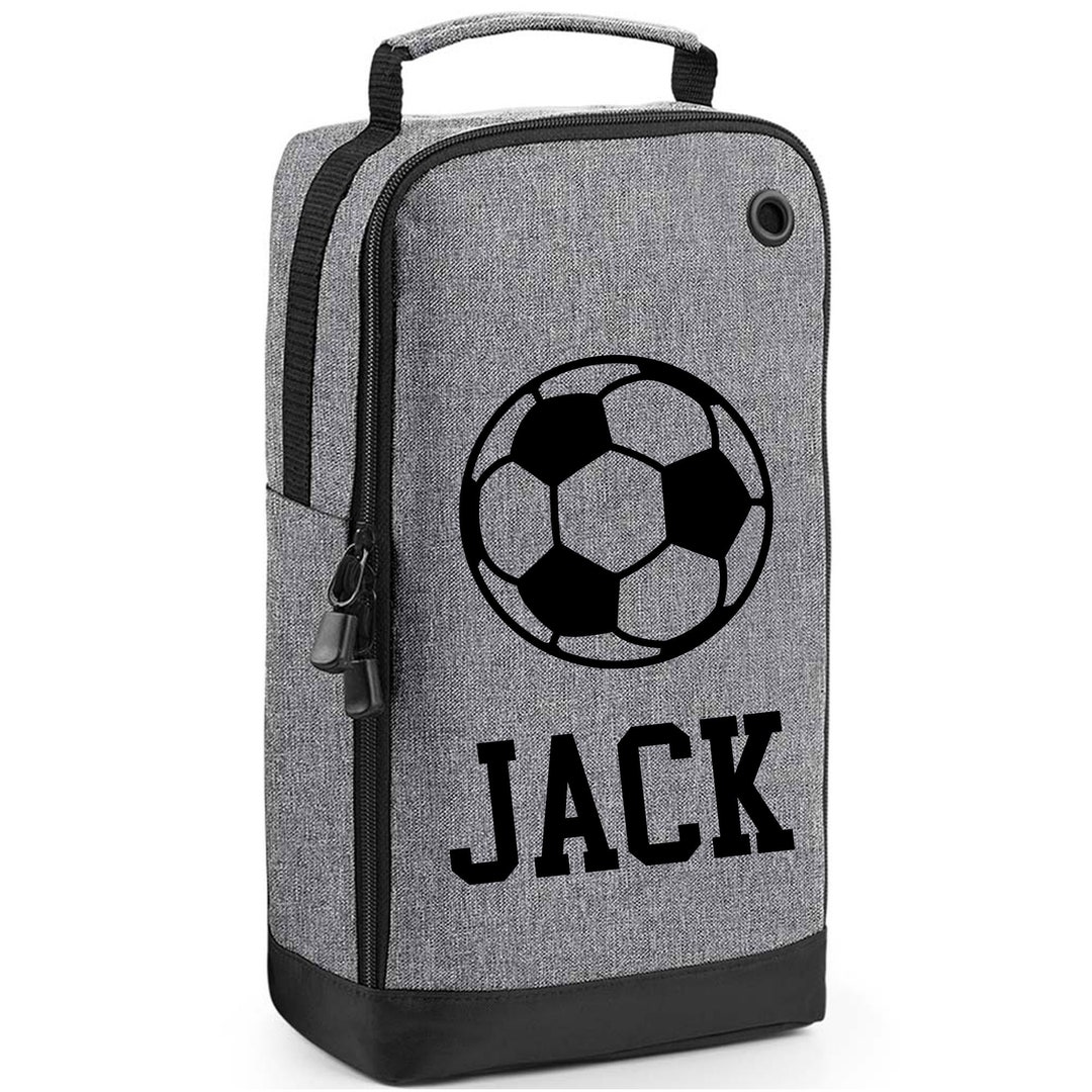 Personalised Football Shoe Bag With Name or Initials Football Bag Gift