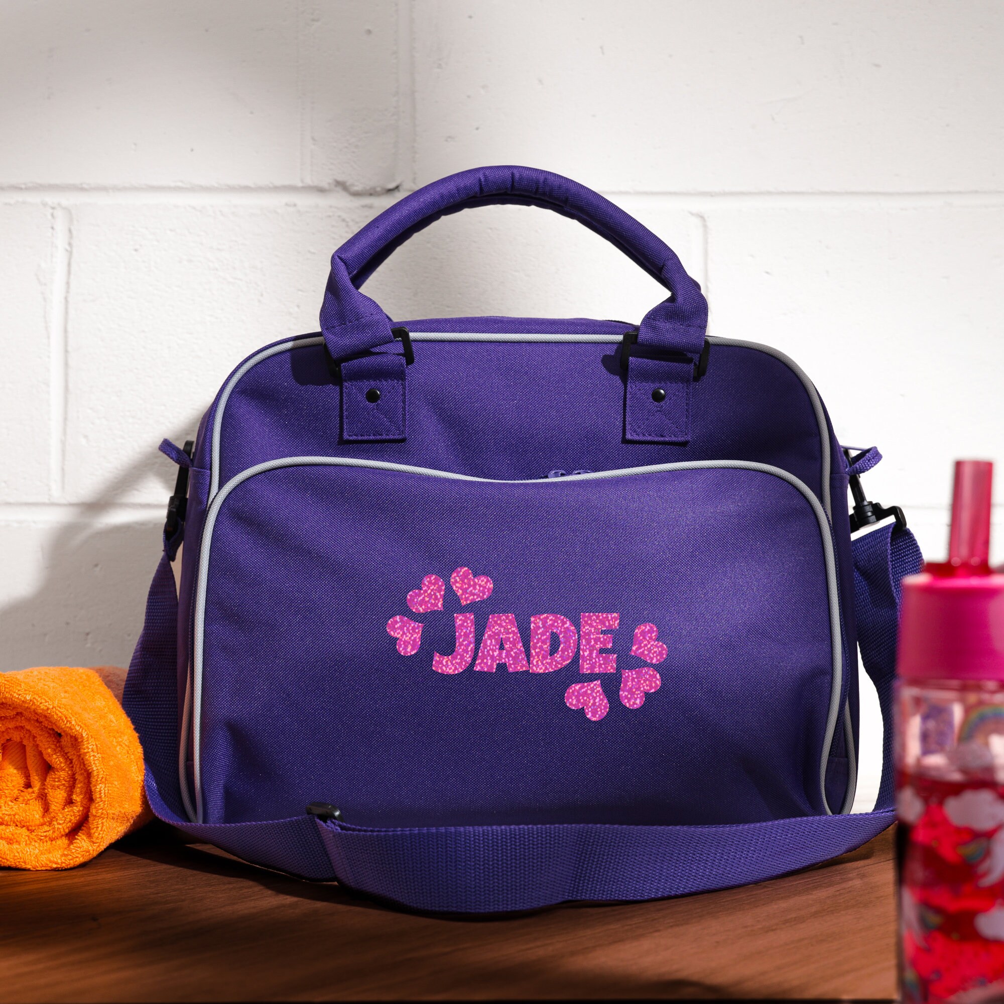 みあ Personalised Girls Bag With Name | Kids Children's School