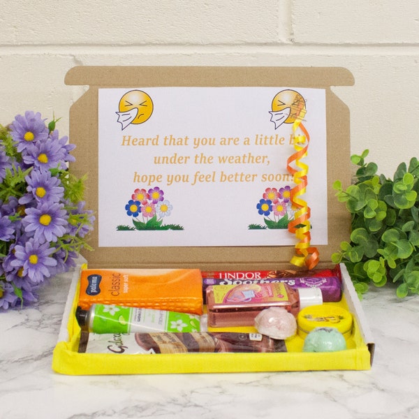 Get Well Soon Gift Etsy UK