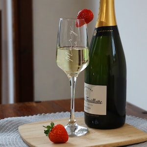 Personalizowane grawerowane kieliszki do szampana na wesele | Kieliszki do prosecco na poranek weselny | Spersonalizowane prezenty dla druhen i panienek
