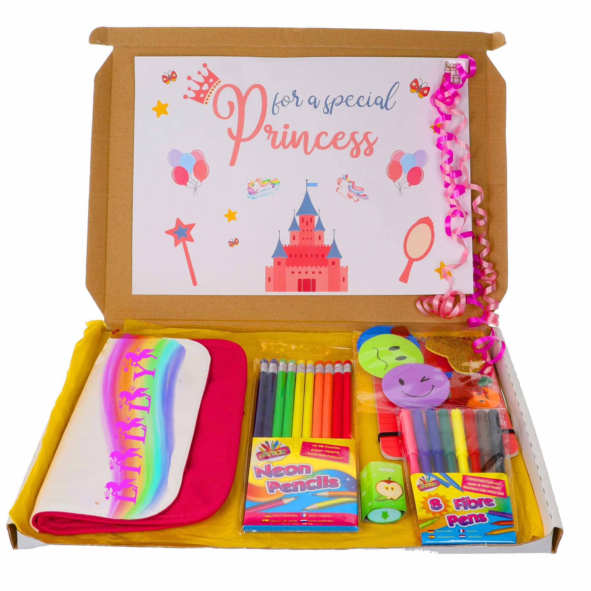 Personalized Pencil Case Kids Pencil Pouch Back to School Supplies Kids  Personalized School Supplies Unicorn Hot Pink 
