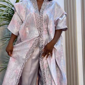Dark Green Brocade Co-Ord Set