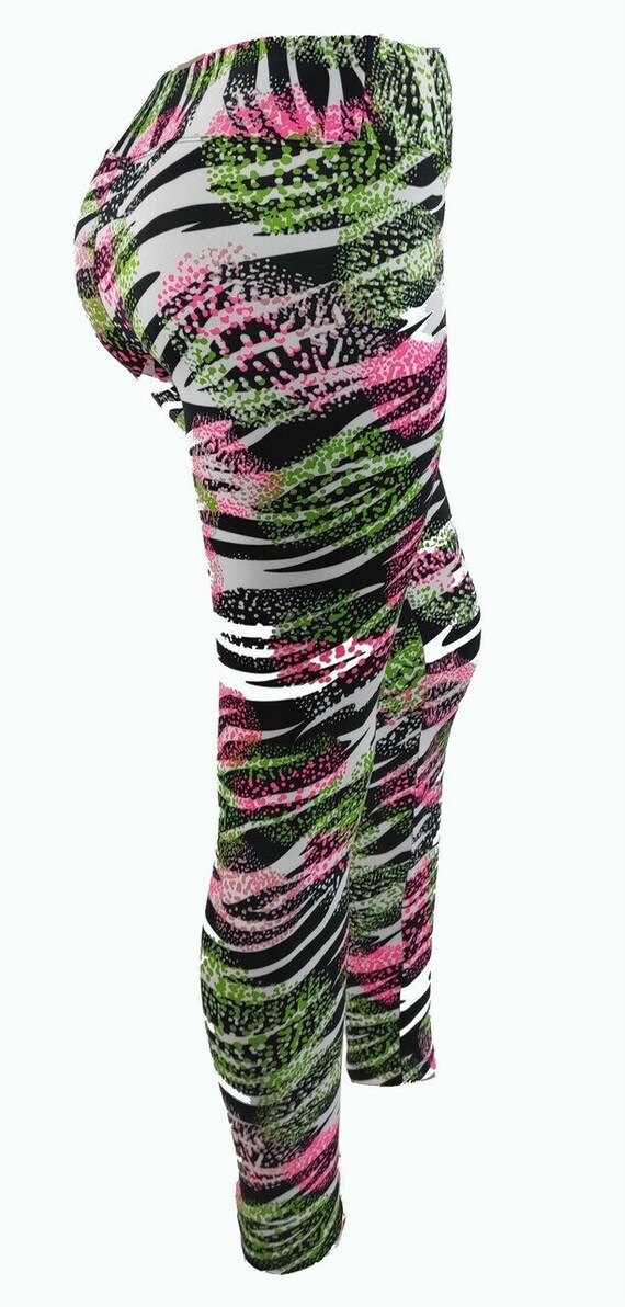 Leggings brasiliani di zebra Supplex modellano il tuo corpo | Etsy Italia