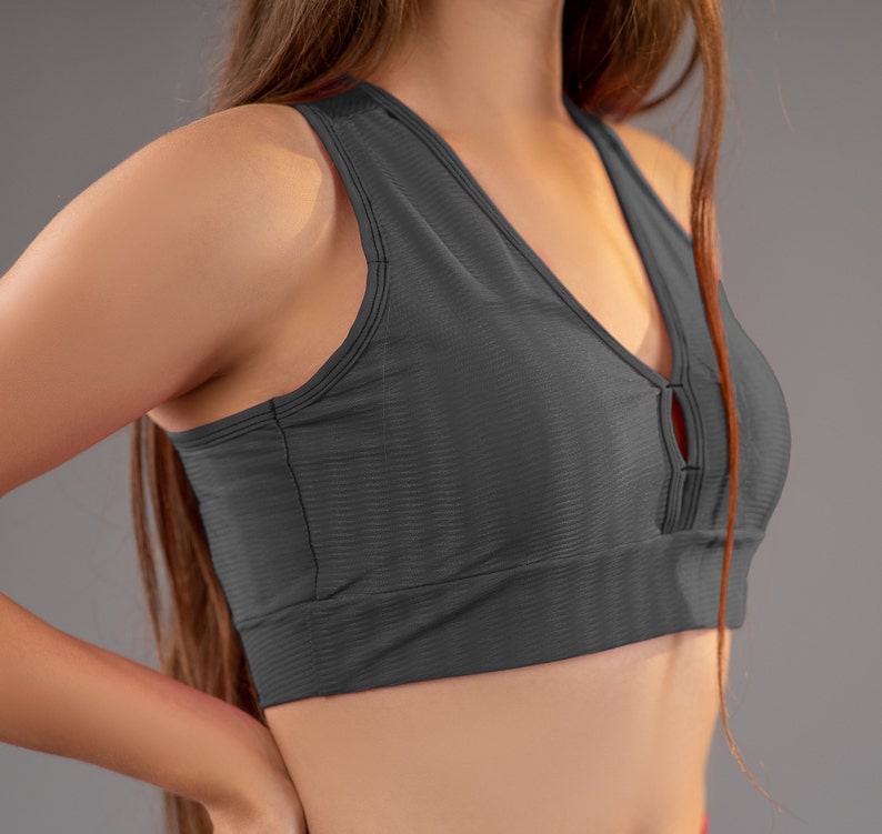 3D Brazilian Top Gray