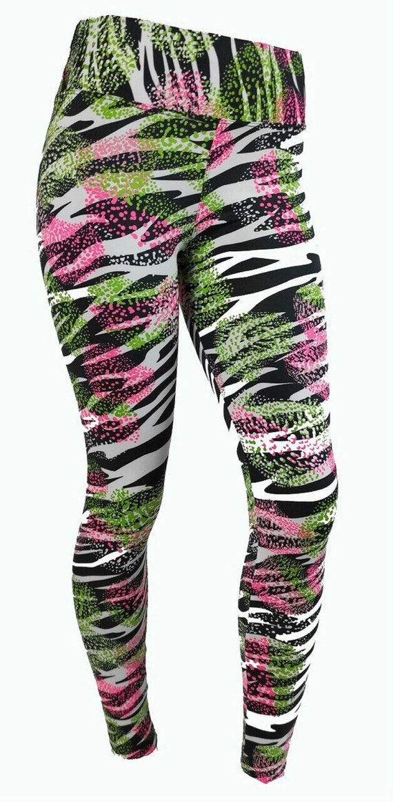 Leggings brasiliani di zebra Supplex modellano il tuo corpo | Etsy Italia