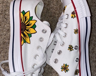 baby sunflower converse