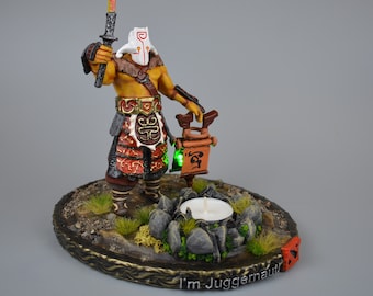 Figurine Juggernaut diorama Dota chandelier à collectionner cadeau pour geek