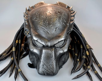 Dschungel Raubtier | Raubtier | Biomaske | Cosplay | Raubtierwolf AVP | Tragbare Maske Halloween