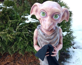 Verpackt Handbemalt Figur Harry potter Dobby Haus Elf Sammler Skulptur 