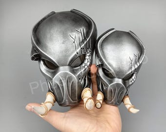 Tracker Predator Mask Fridge Magnet – Sci-Fi Decor