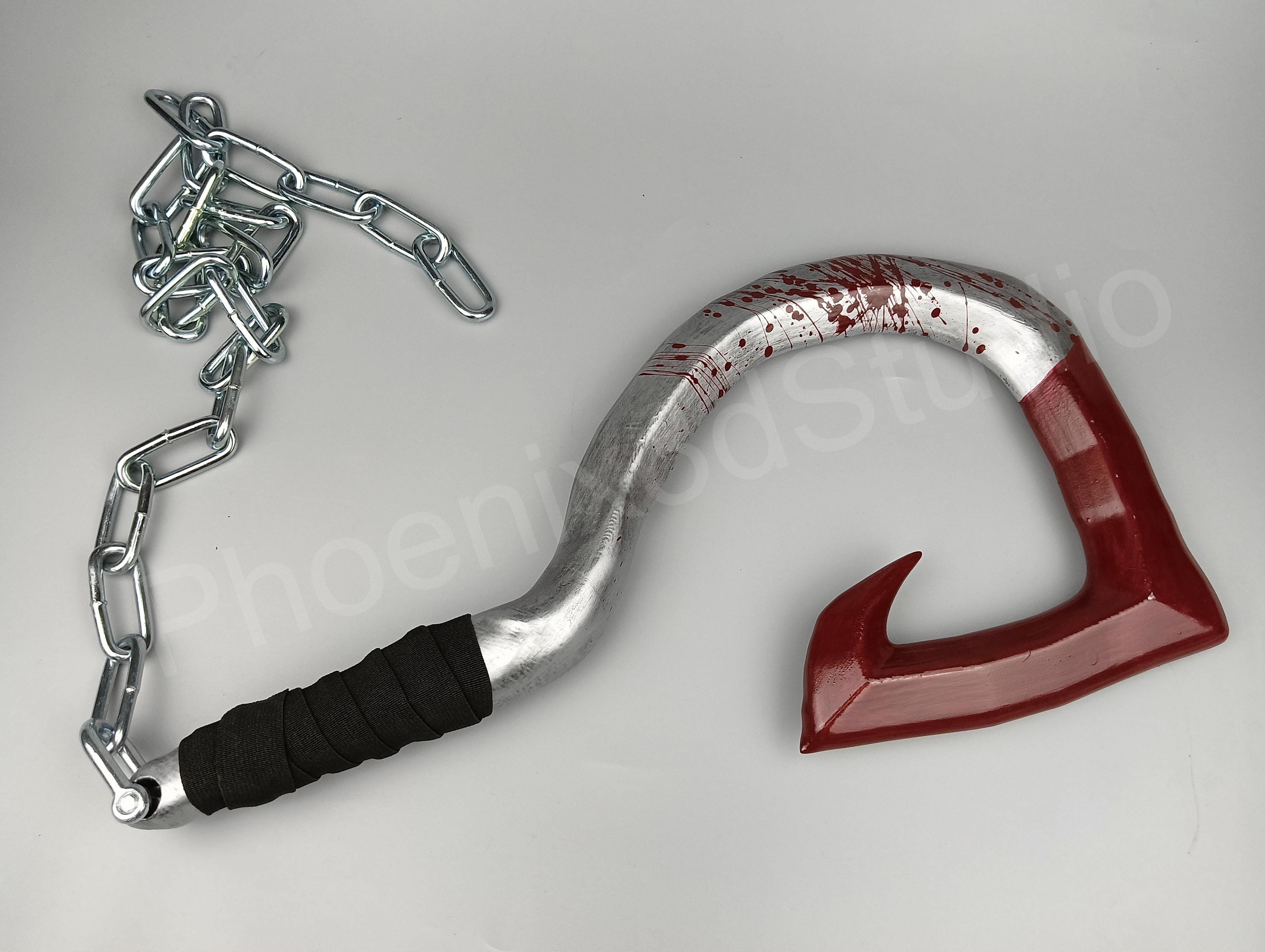 Pudge Weapon Life-size Pudge Hook With Blood - Dota 2 Cosplay Prop, Gamer Gift ...