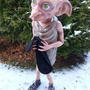 Huge Dobby 10'/20'/full size 3 and a half feet 1.06 m House ELf Figure unique gift image 4