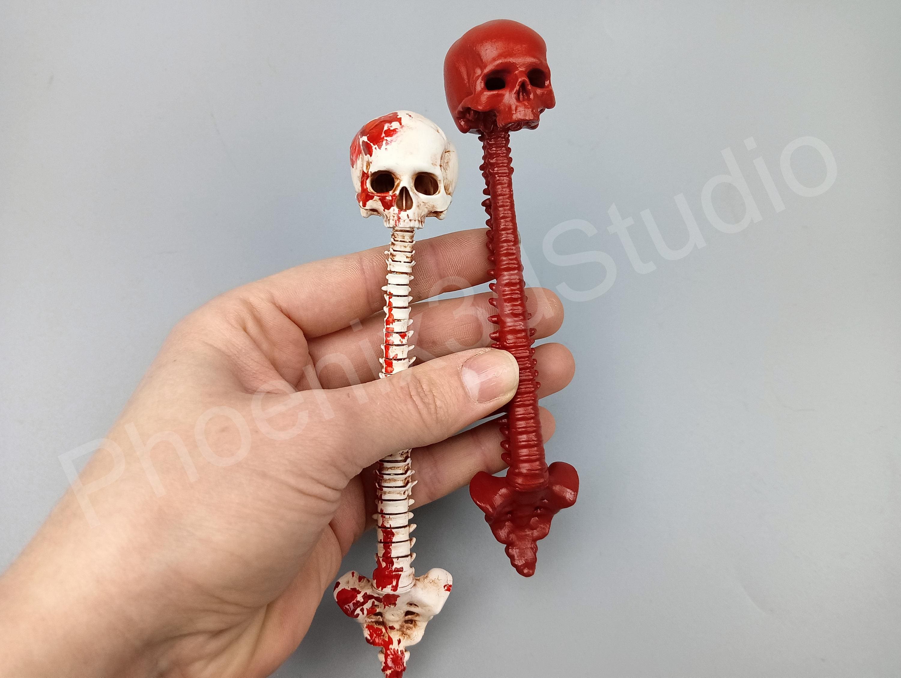 Predator Spine Trophy Refrigerator Magnet – 15 Cm (5.9 In) Tall