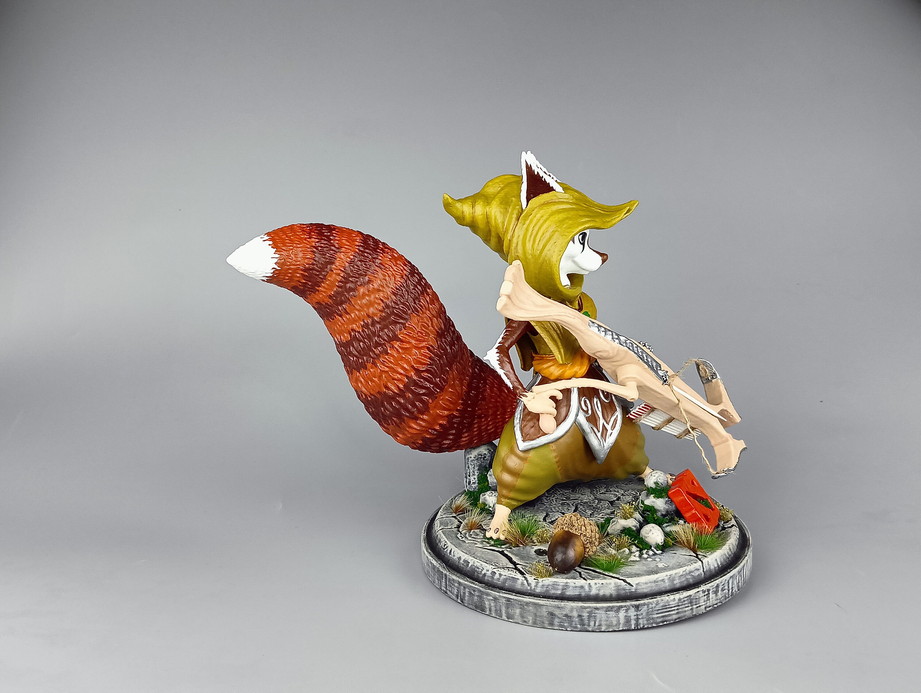 Hoodwink Dota 2 Figurine: Hand-painted Gaming Statue - Etsy Israel