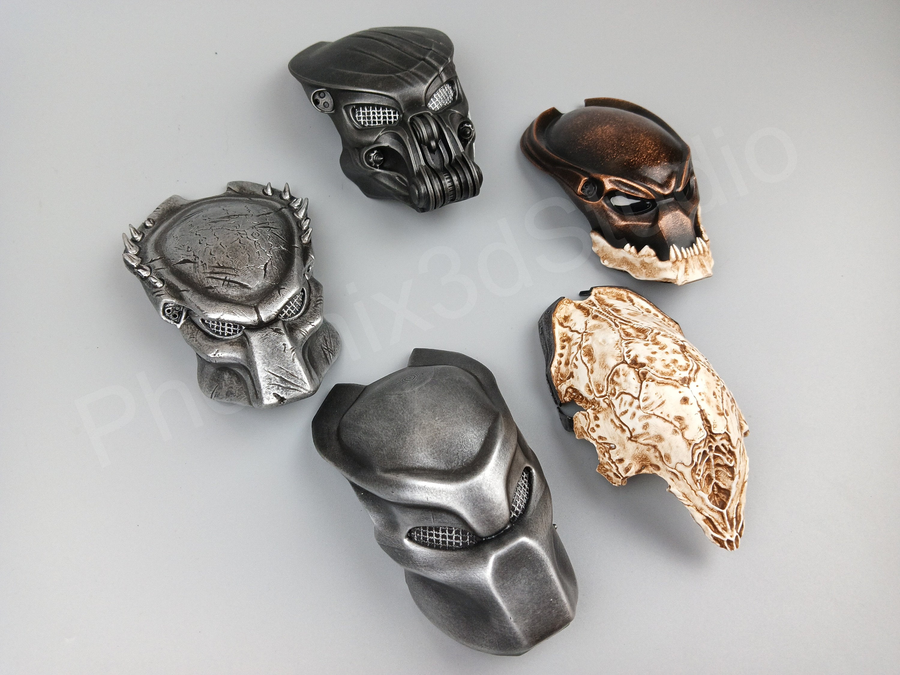 NECA　ネカ　プレデター　アクセサリー　フィギュア　頭蓋骨セット NECA ネカ プレデター アクセサリー フィギュア 頭蓋骨セット