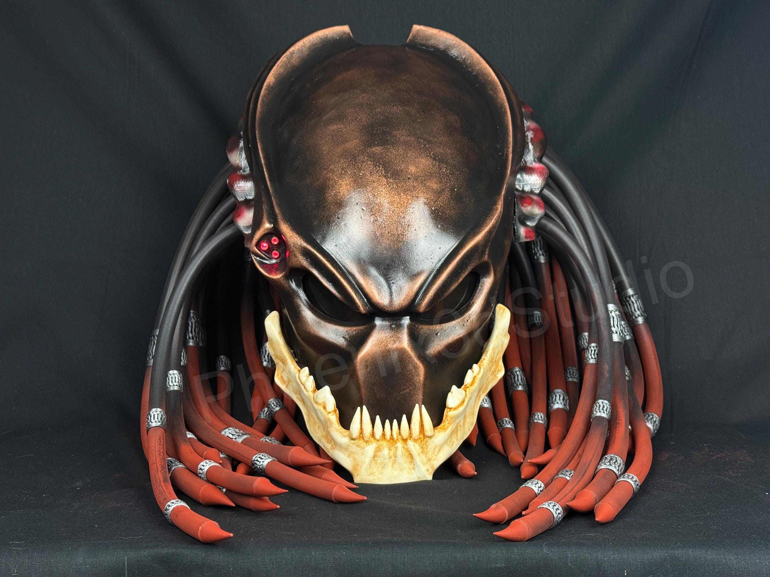 Berserker Predator Mask: Wearable Resin Biomask, Sci-fi Cosplay - Etsy