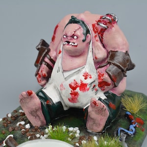 Figurine Pudge Dota 2 statuette candlestick figure the butcher collectible gift for geek
