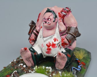 Figurine Pudge Dota 2 statuette candlestick figure the butcher collectible gift for geek