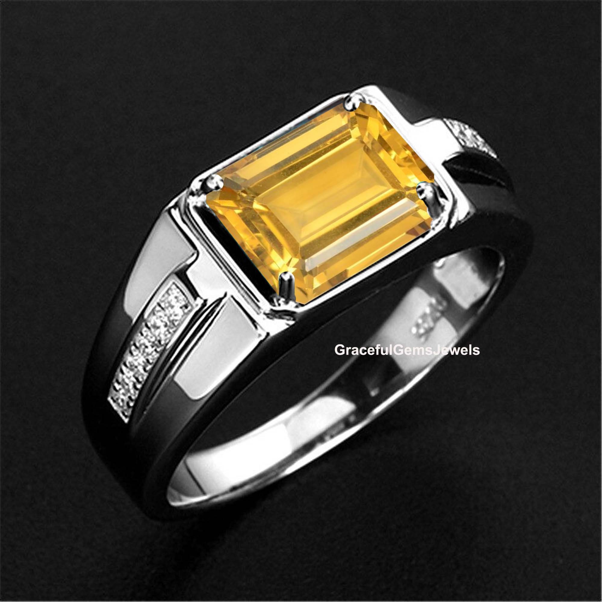 Topaz 6.5 Ratti | 5.85 Carats (Ct) | Topaz Stone Certified | Natural Yellow  Topaz Gemstone | Ring | Pendant | Locket | Size : Amazon.in: Jewellery
