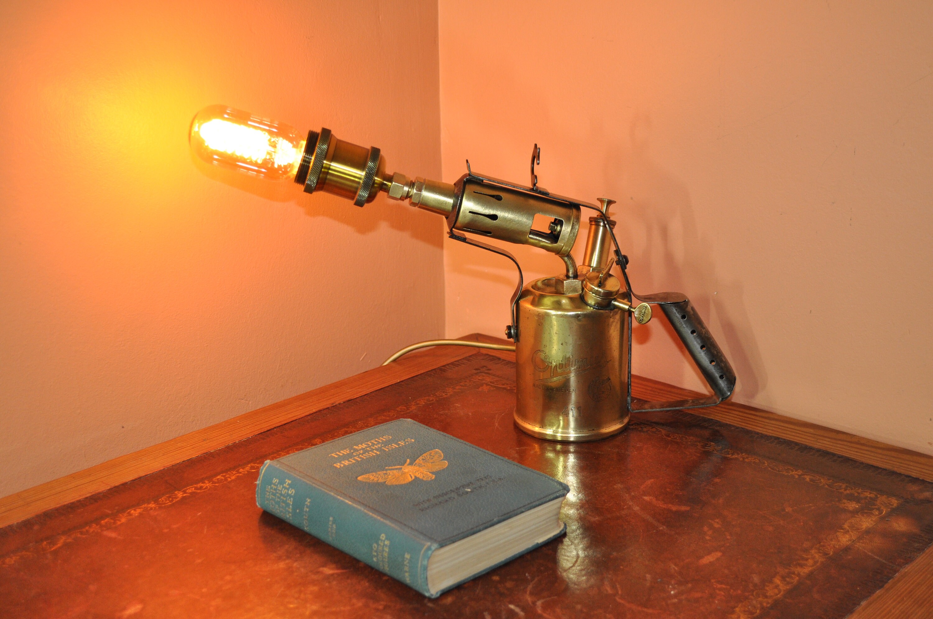 Recycled Swedish Blow Lamp optimus 411 Etsy