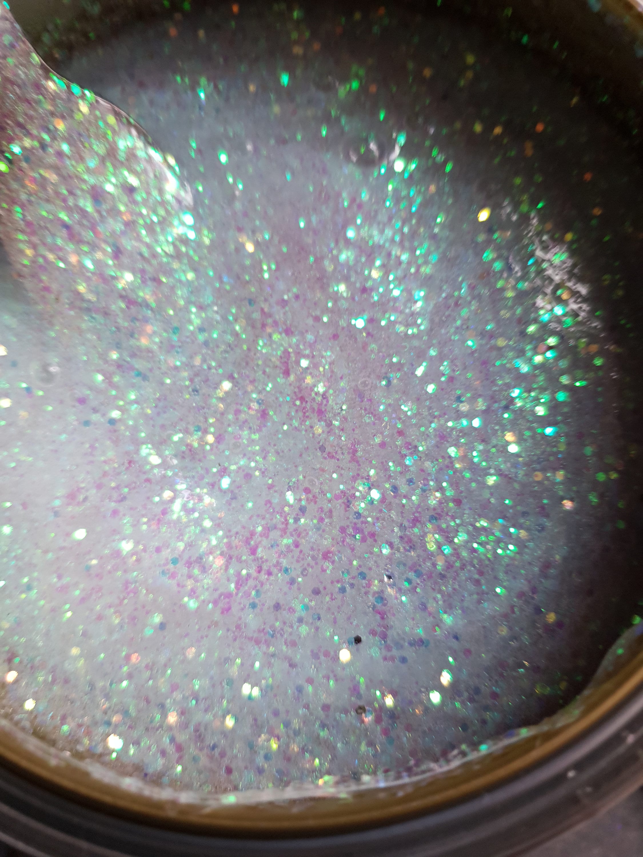 Clear Rainbow Glitter Glaze Paint for Emulsion Walls Wallpaper Bathroom  Furniture -  Finland