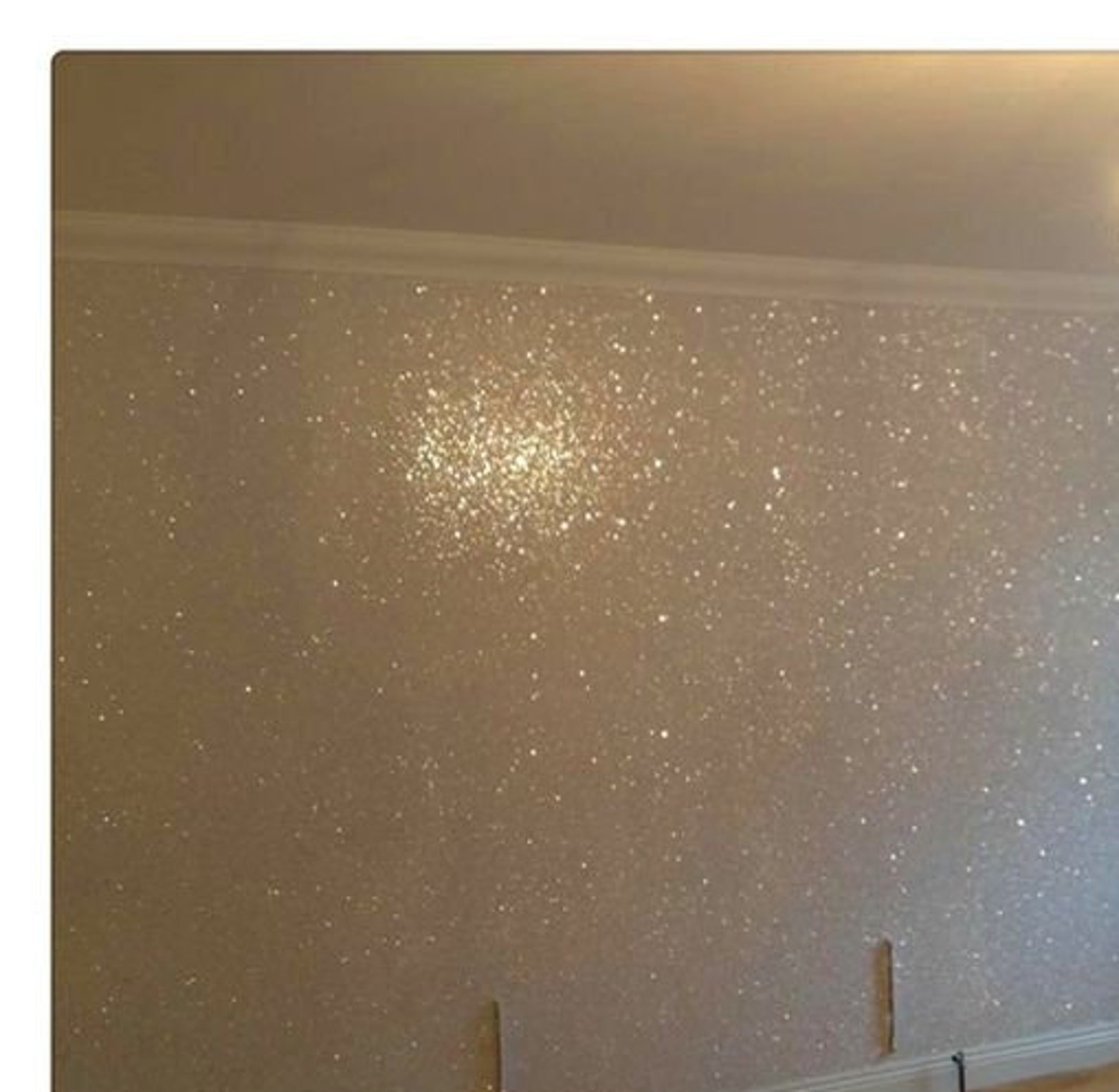 Clear Glitter Glaze Paint for Walls Bedrooms Furniture Ceilings 2.5l Tubs Etsy