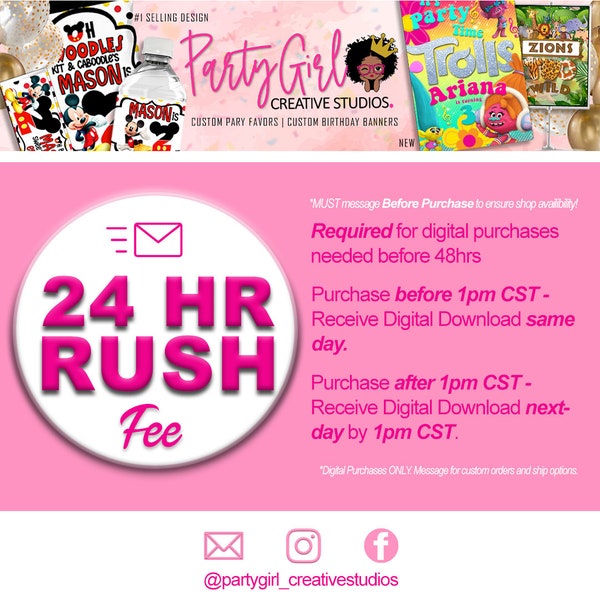 Digital Rush Fee