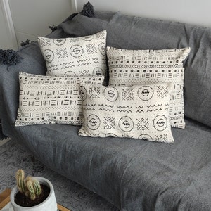 Bogolan cushion cover