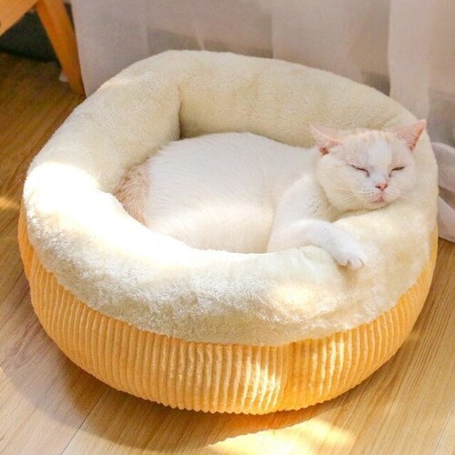 Pet Cat Dog Bed Nest Warming Soft Sleeping Sofa Bag Cute Puppy Etsy