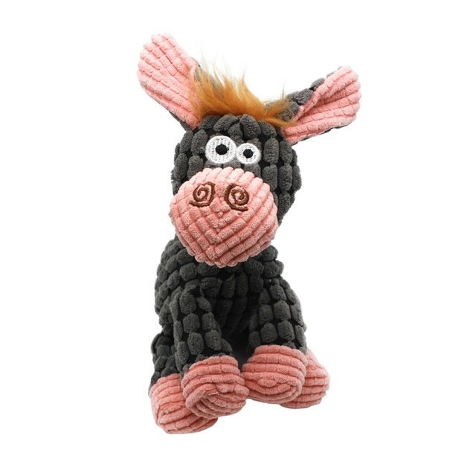 Dog Toy Stuffed Donkey Plush Squeaking Pet Toy Cute Durable Etsy