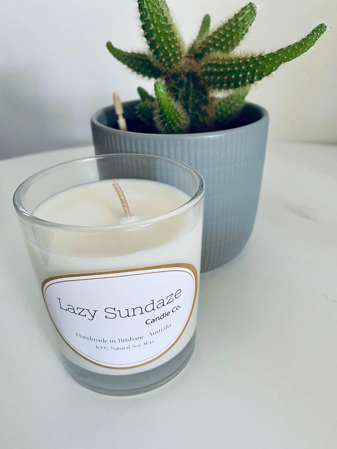 Soy Wax Medium Scented Candle Etsy