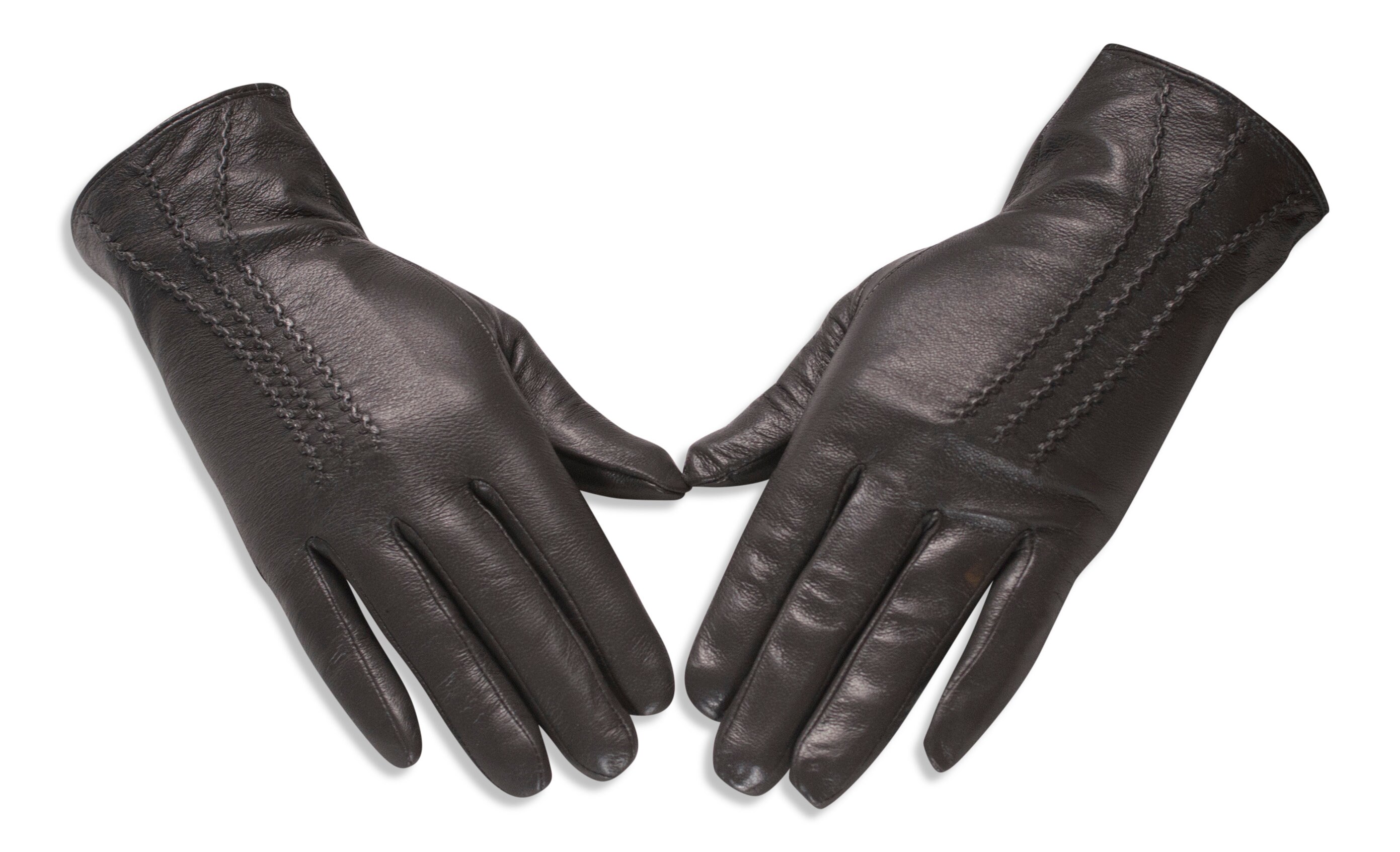 Womens Leather Gloves Ladies Winter Warm Leather Gloves Etsy UK