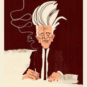 David Lynch 14x18 Giclee Print