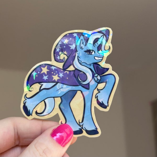 Trixie Lulamoon sparkly sticker