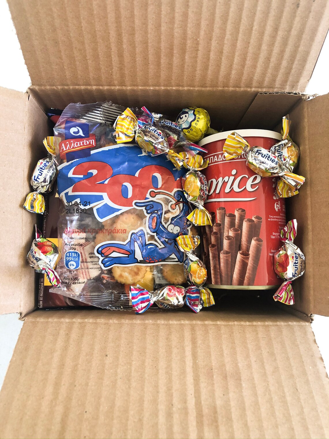Athens Treat Deluxe Box with Authentic Greek snacks Etsy