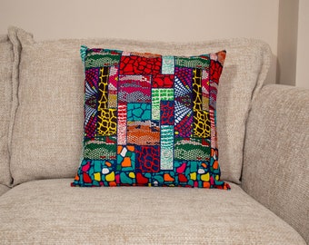 Aboa Print Patchwork Cushions