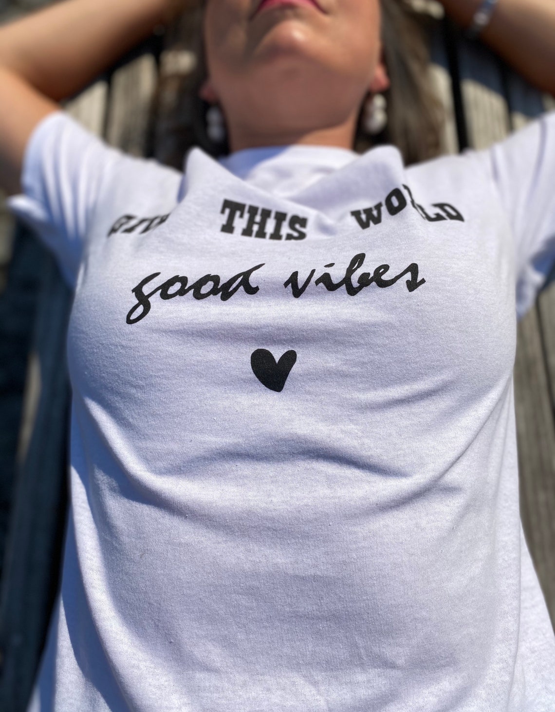 Vintage Vibes Shirt : Vintage Vibes Shirt Champagne