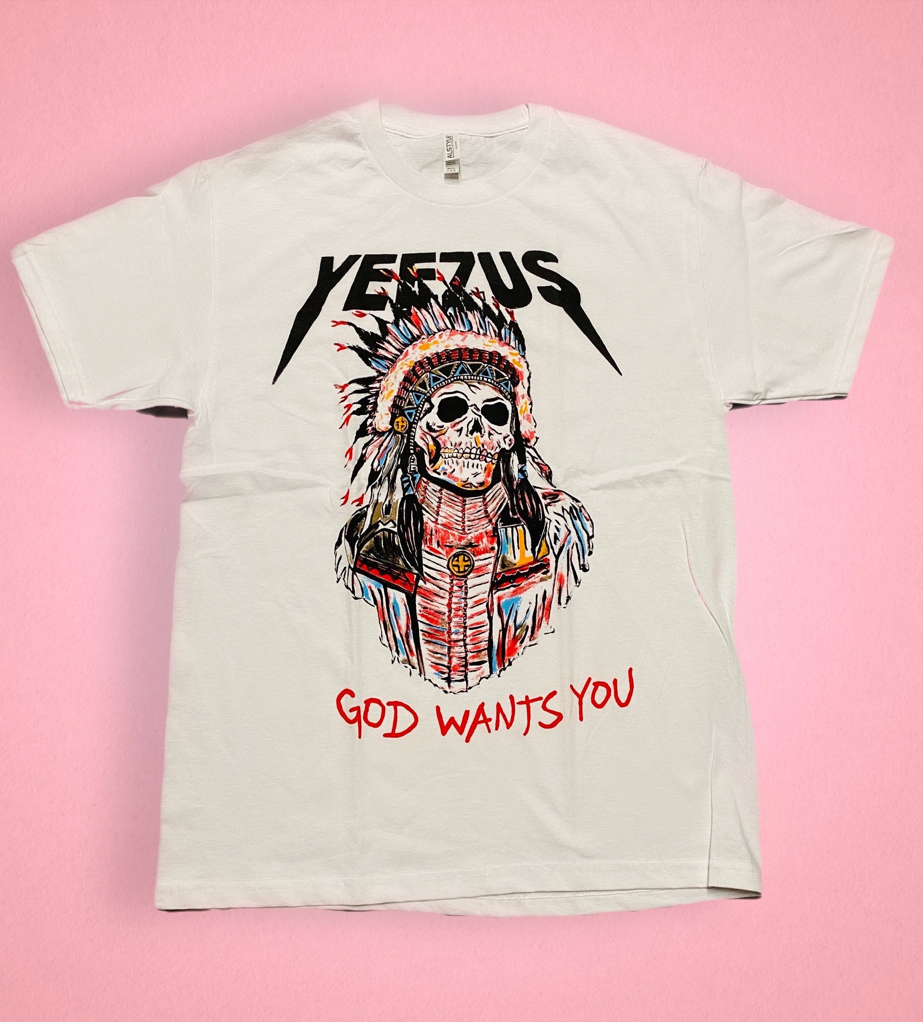 Kanye West Yeezus Tour Merch reaper T Shirt tee yeezy season New Unisex S-5XL... Kanye West Yeezus Tour Merch reaper T Shirt tee yeezy season New Unisex S-5XL...