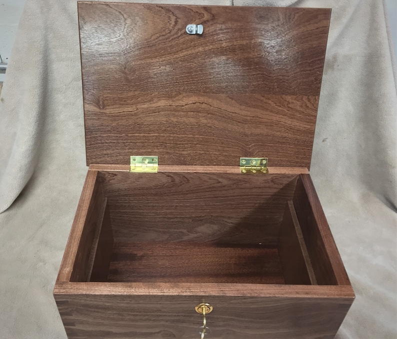 MAHOGANY CHEST Solid Wood bigger Than Extra Large or Large Etsy