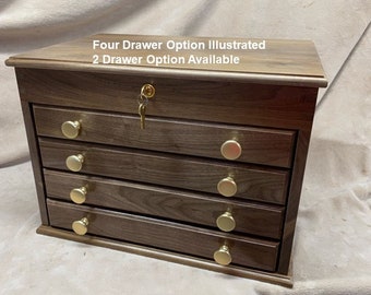 Poker Chip Cabinet, Jewelry Box, Jewelry Box With Drawers, Dovetail Jewelry Box, Poker Chip Storage,