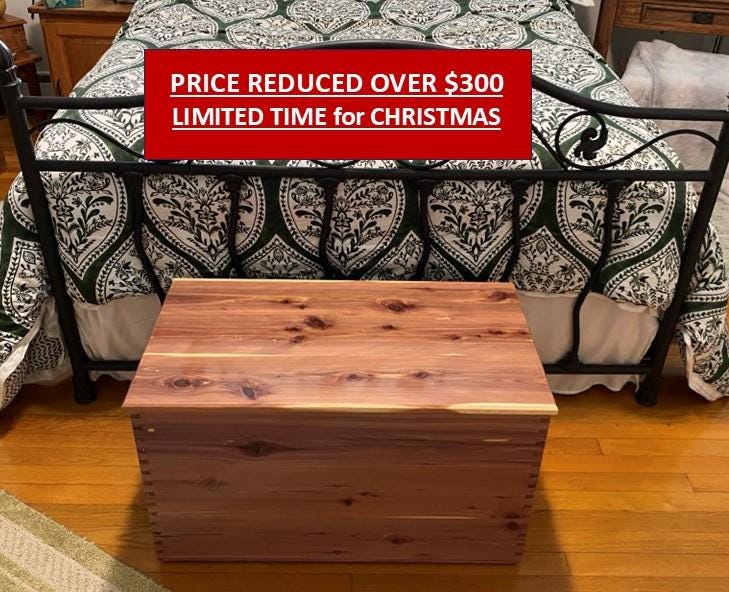 Cedar Blanket Chest Etsy