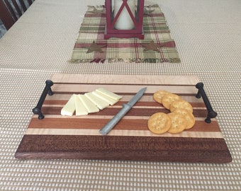 Cutting Board, Charcuterie Board, Cutting Boards, Wood Cutiing Board, Serving Tray With Handles