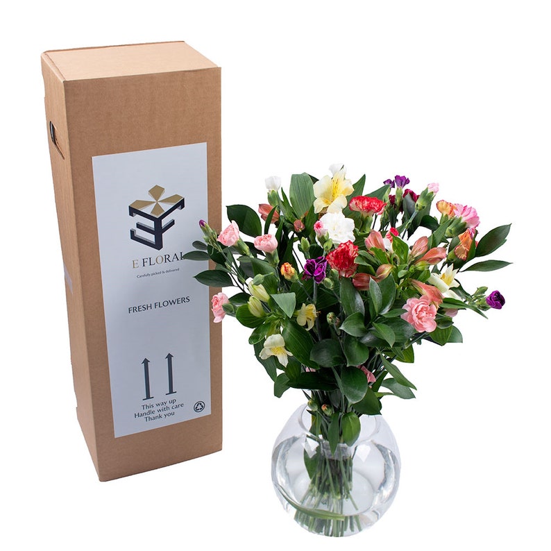 Fresh Flowers Delivered Free UK Delivery special Offer Etsy UK